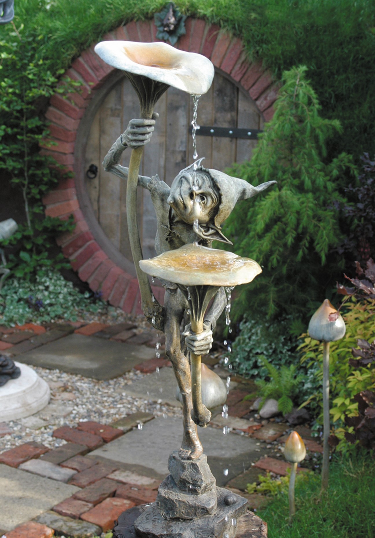 Goblin with Mushrooms - David Goode
